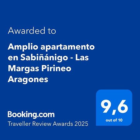 Amplio Apartamento En Sabinanigo - Las Margas Pirineo Aragones Εξωτερικό φωτογραφία
