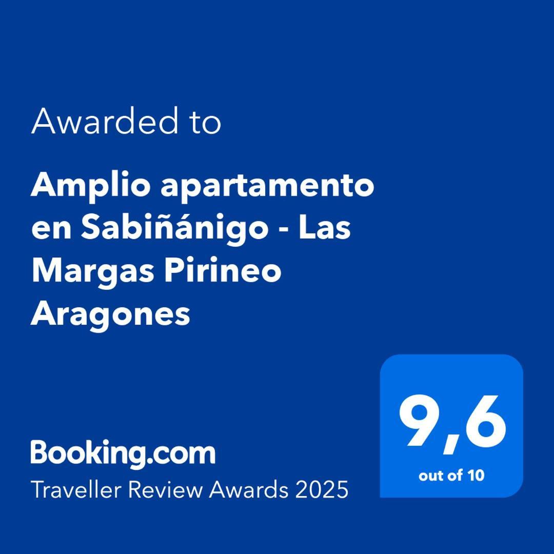 Amplio Apartamento En Sabinanigo - Las Margas Pirineo Aragones Εξωτερικό φωτογραφία